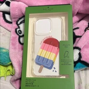 kate spade Popsicle iPhone 16 Pro Case - Red, Pink, Yellow, Blue